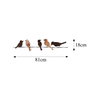 Wallity Muhabbet Accesorio Decorativo de Pared de Metal Multicolor